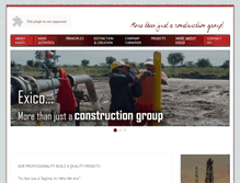 Tablet Screenshot of exicogroup.com